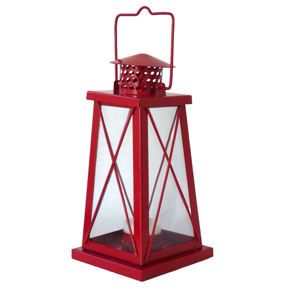 Red Metal Lantern